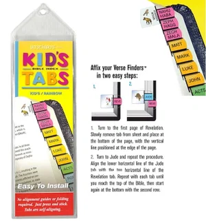 Verse Finders - Thin Pack- Kid's Tabs