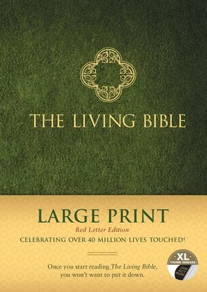 The Living Bible Large Print Red Letter Edition