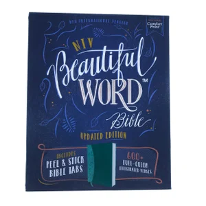 NIV Beautiful Word Bible Leathersoft, Teal - Updated Edition
