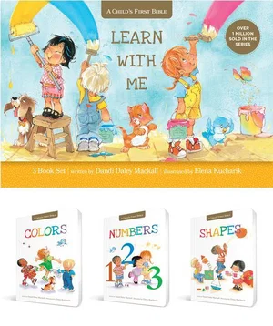 Child's First Bible Learn with Me Set with Carrying Case