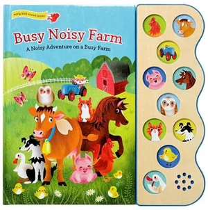 Busy Noisy Farm Children's Song Book with 10 Sing-Along