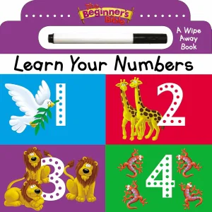 The Beginner's Bible Learn Your Numbers:Wipe Away Book