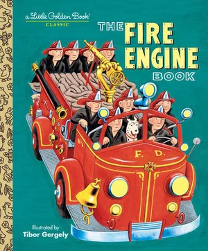 The Fire Engine Book -Little Golden Book Classic