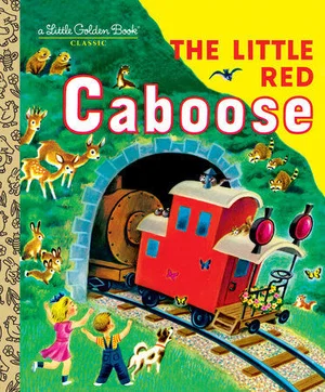 The Little Red Caboose -Little Golden Book