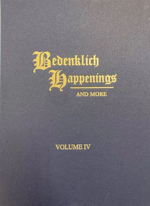Bedenklich Happenings Volume 4