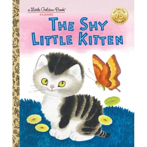 The Shy Little Kitten -Little Golden Book