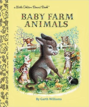 Baby Farm Animals -Little Golden Board Book