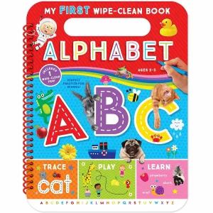My First Wipe Clean Book: Alphabet