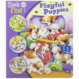 Playful Puppies: Seek and Find