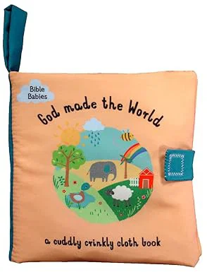 God Made the World Squishy Fabric Book (Bible Babies)