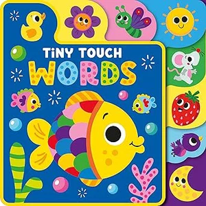 Tiny Touch Words: Tabbed Board Book