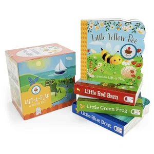 Nature Friends Lift-a-Flap Boxed Set of 4: Little Red Barn, Little Blue Boat,