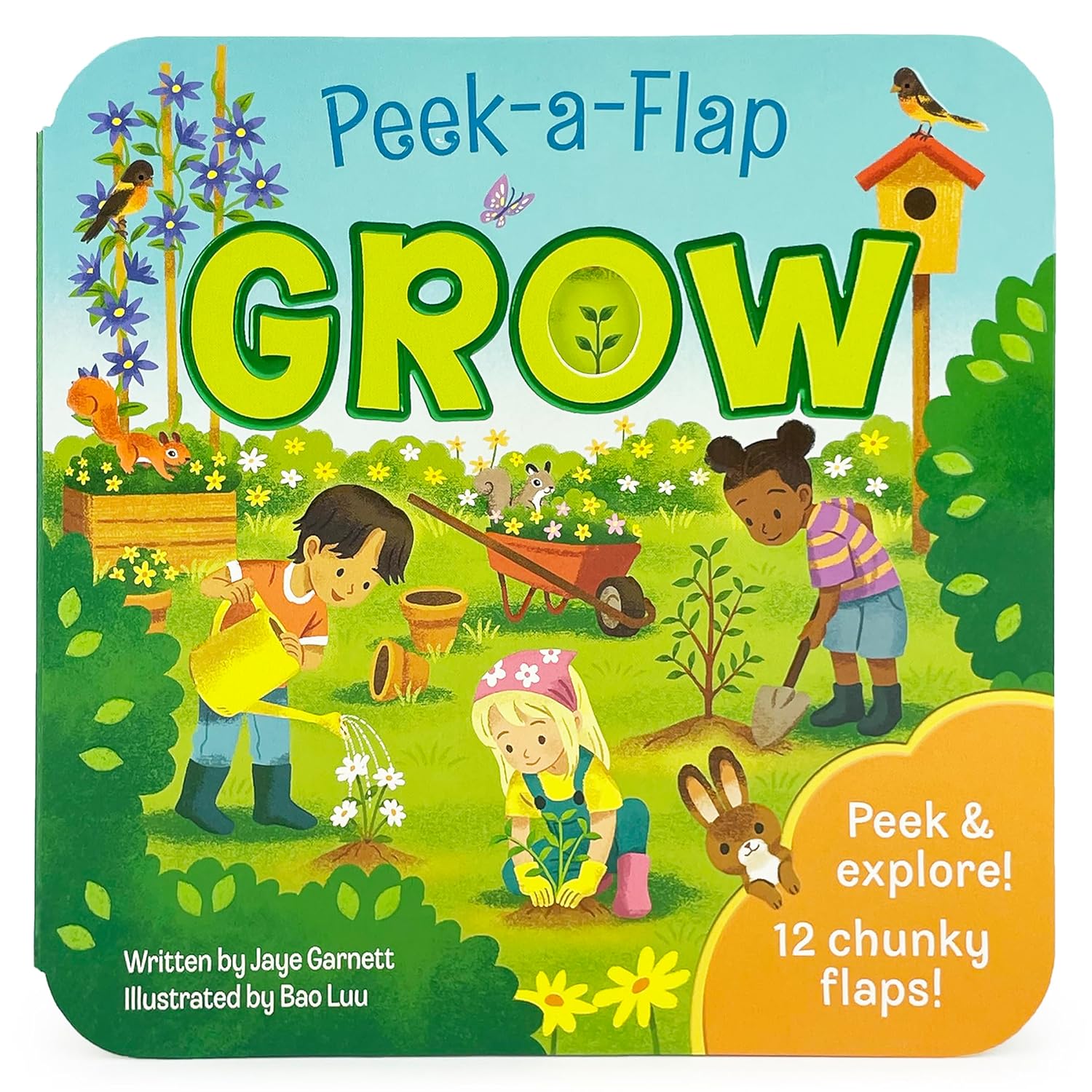 Grow (Peek-A-Flap) Board Book