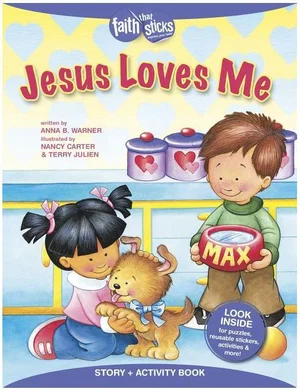 Jesus Loves Me Story + Activity Book -Faith That Sticks