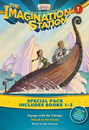 Imagination Station Books 3-Pack: Voyage with the Vikings 1-3