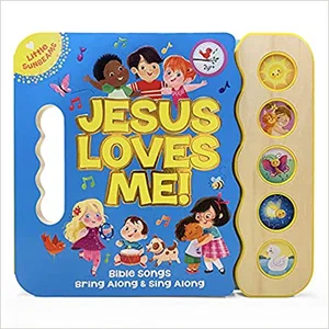 Jesus Loves Me -5 Button Early Bird Sound