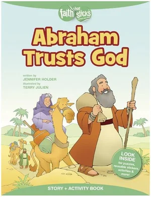 Abraham Trusts God Story + Activity Book -Faith That Sticks Books