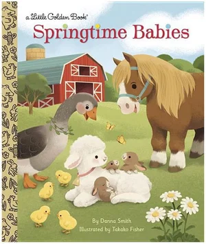 Springtime Babies Little Golden Book Hardcover