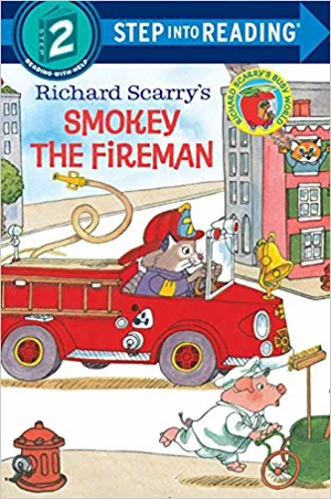 Richard Scarry's Smokey the Fireman -Step into Reading Paperback