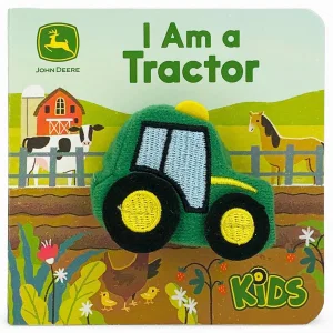 John Deere;  I Am a Tractor Puppet Book