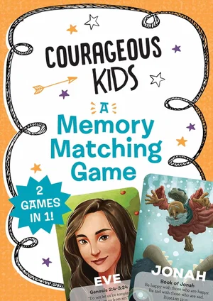 Courageous Kids: A Memory Matching Game: 2 Bible Games in 1!