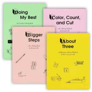 Preschool A,B,C,D Set of 4