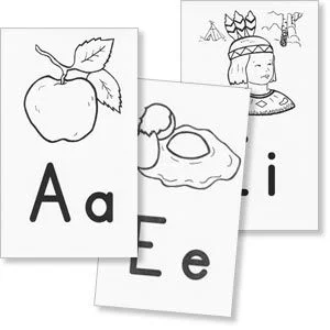 Alphabet Picture Wall Cards