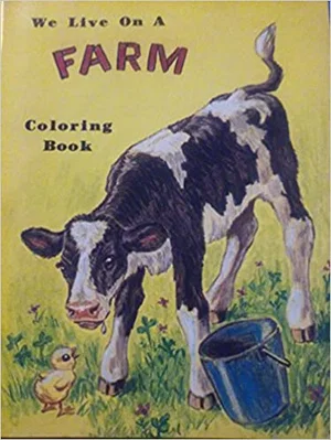 Colouring Book: We Live on a Farm
