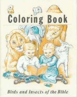 Colouring Book: Birds and Insects of the Bible