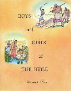 Colouring Book: Boys and Girls of the Bible