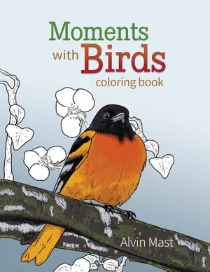 Moments with Birds Colouring Book