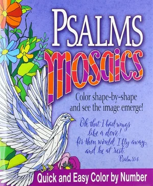 Psalms Mosaics: Colour by Number