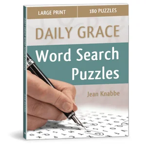 Daily Grace Word Search Puzzles - Large Print