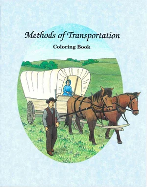 Methods of Transportation Colouring Book