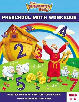 The Beginner's Bible Preschool Math Workbook