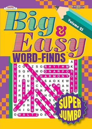 Big & Easy - Word Finds Super Jumbo