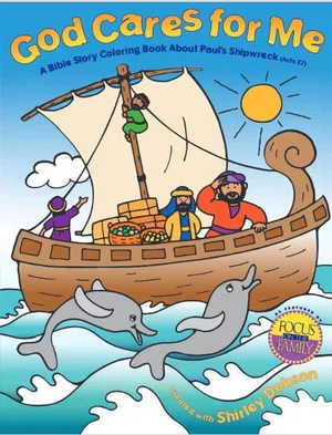 God Cares for Me Colouring Book