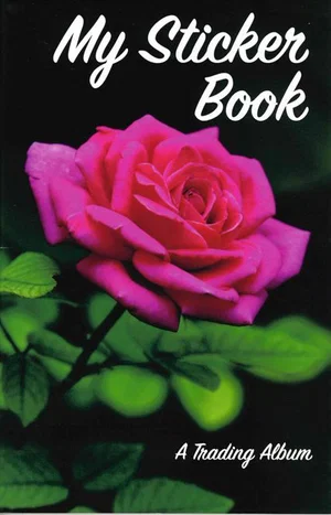 My Sticker Album: Pink RoseTrading Album
