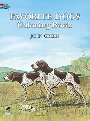 Colouring Book: Favourite Dogs