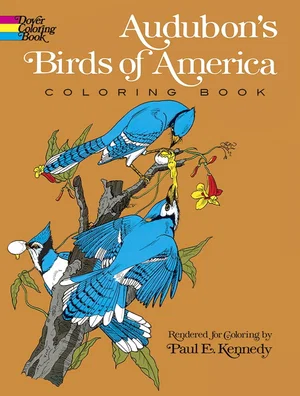 Audubon's Birds of America Colouring Book-Dover Nature Colouring Book