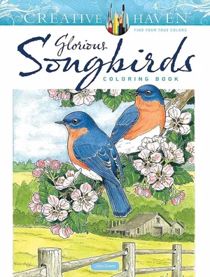 Creative Haven Glorious Songbirds Colouring Book -Creative Haven Colouring Book