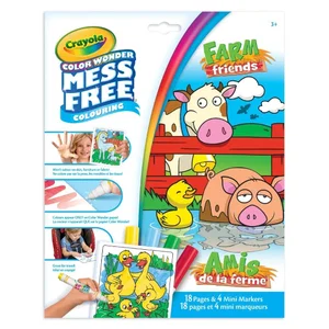 Crayola Colouring & Mini Markers Set, Farm Friends
