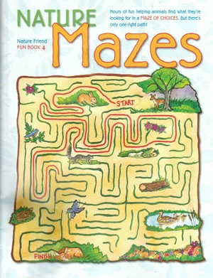 Nature Friend Fun Nature Mazes Book 4