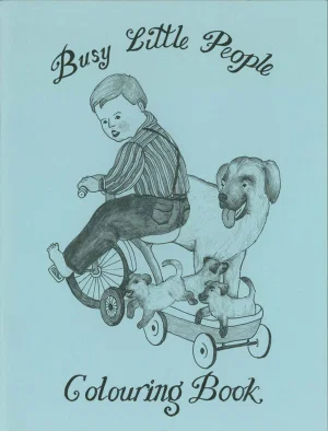 Colouring Book: Busy Little People