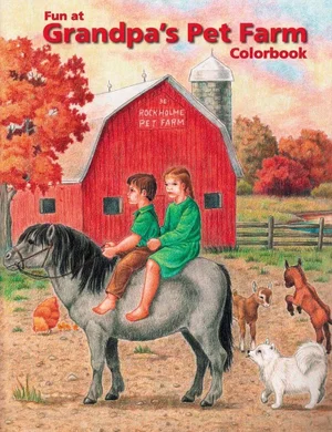 Colouring Book: Fun at Grandpa's Pet Farm