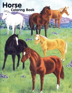 Horse Colouring Book