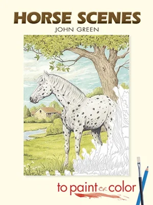 Horse Scenes to Paint or Colour