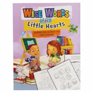 Wise Words for Little Hearts Colouring Book