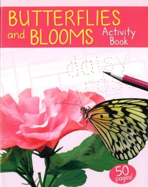 Butterflies & Blooms Colouring & Activity Book