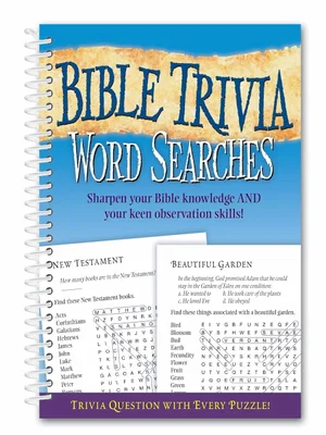 Bible Trivia Word Searches - in reprint no ETA